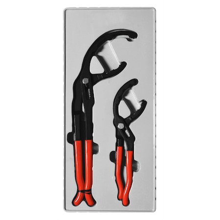 Cal-Van Tools Large and Small Filter Plier Set CAL29200